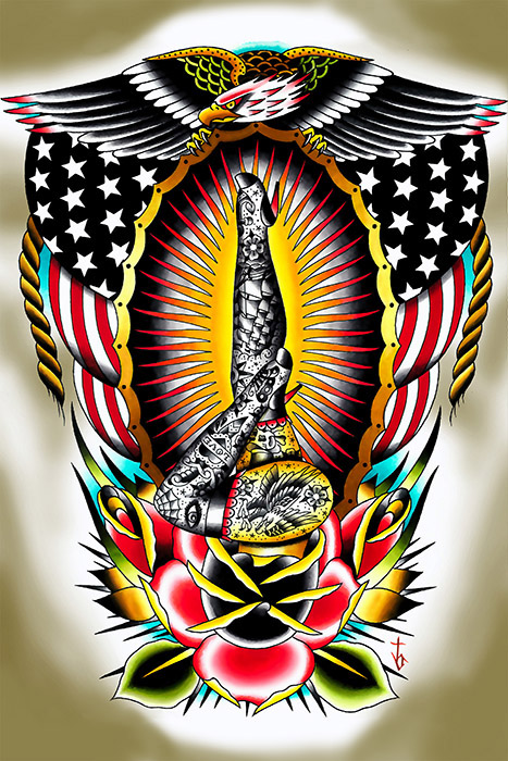 American Legs - Art Print